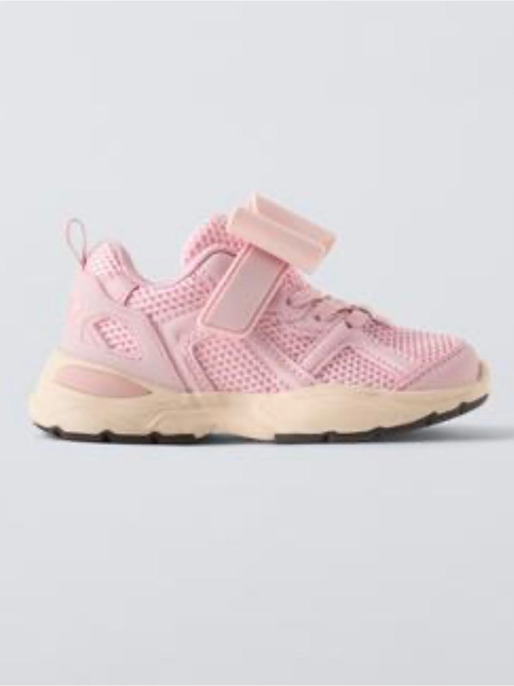 ZARA - Girls' Pink Mesh Athletic Sneakers